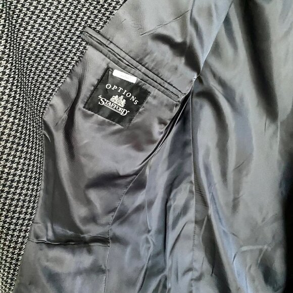 Stafford Options 3 Button Sports Coat Jacket Blazer 42R - Picture 8 of 11